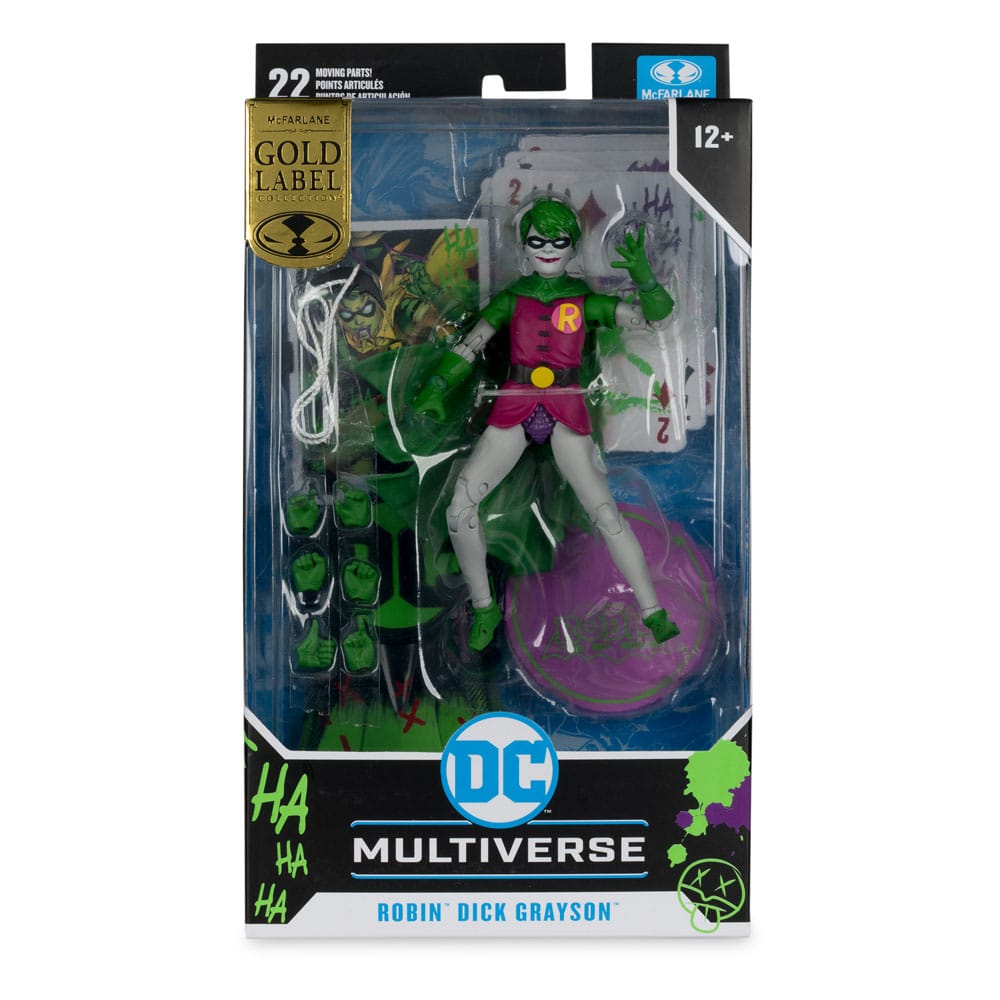 DC Rebirth DC Multiverse Actionfigur Robin (Dick Grayson) (Jokerized) (Gold Label) 18 cm Image 6
