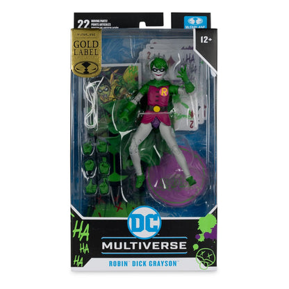 DC Rebirth DC Multiverse Actionfigur Robin (Dick Grayson) (Jokerized) (Gold Label) 18 cm Image 6