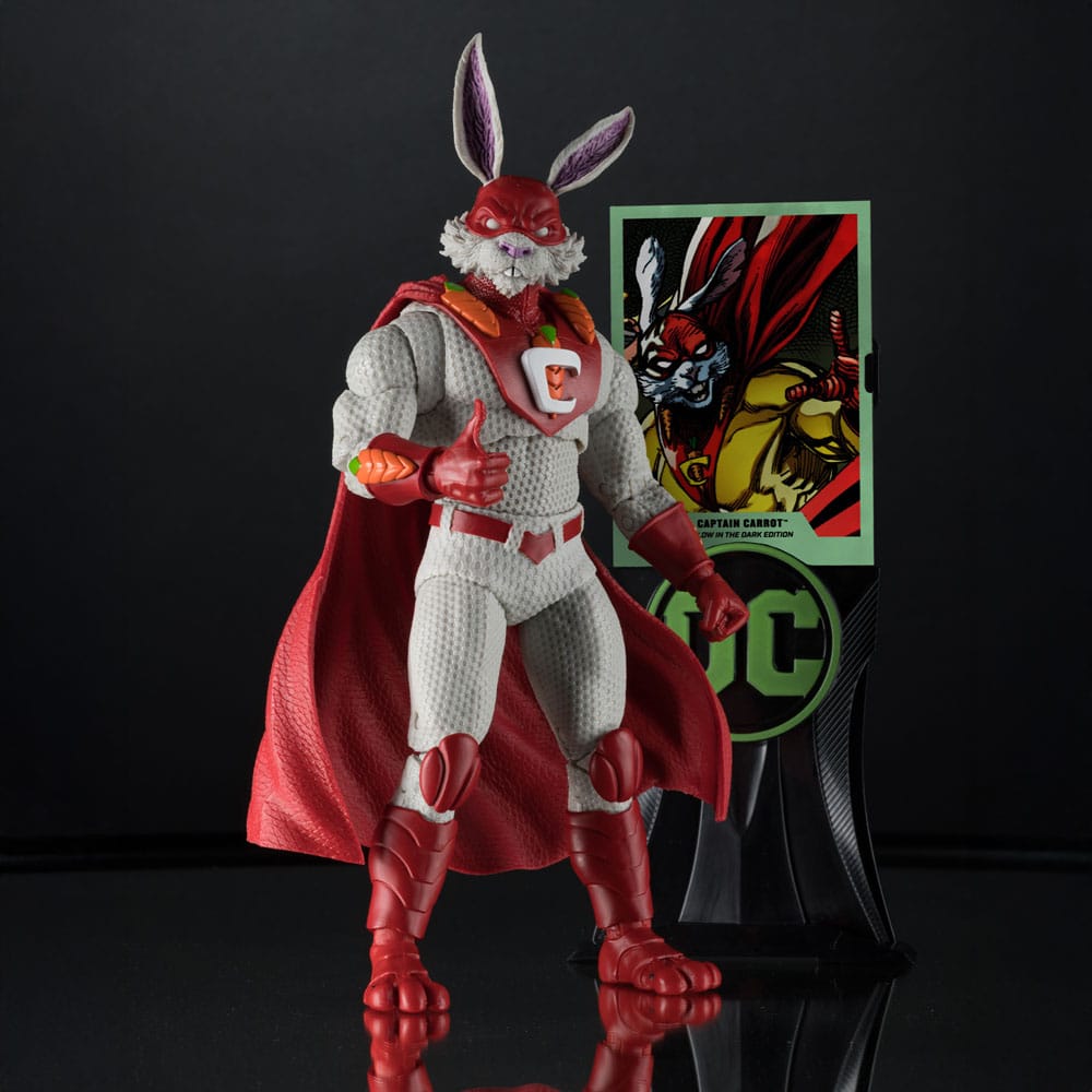 DC Multiverse Actionfigur Captain Carrot (Justice League Incarnate) Glow In The Dark Edition (Gold Label) 18 cm Image 4