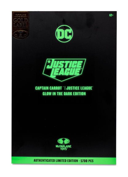 DC Multiverse Actionfigur Captain Carrot (Justice League Incarnate) Glow In The Dark Edition (Gold Label) 18 cm Image 8
