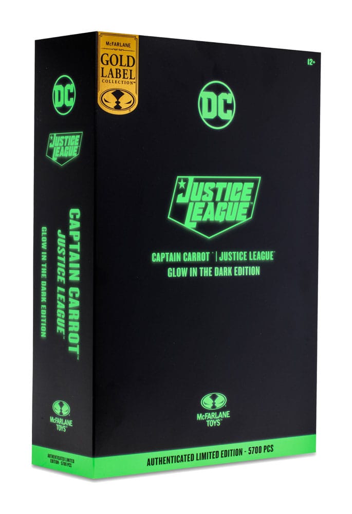 DC Multiverse Actionfigur Captain Carrot (Justice League Incarnate) Glow In The Dark Edition (Gold Label) 18 cm Image 9