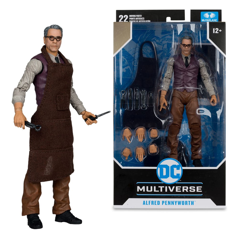 Batman v Superman: Dawn of Justice DC Multiverse Actionfigur Alfred Pennyworth 18 cm Image 5