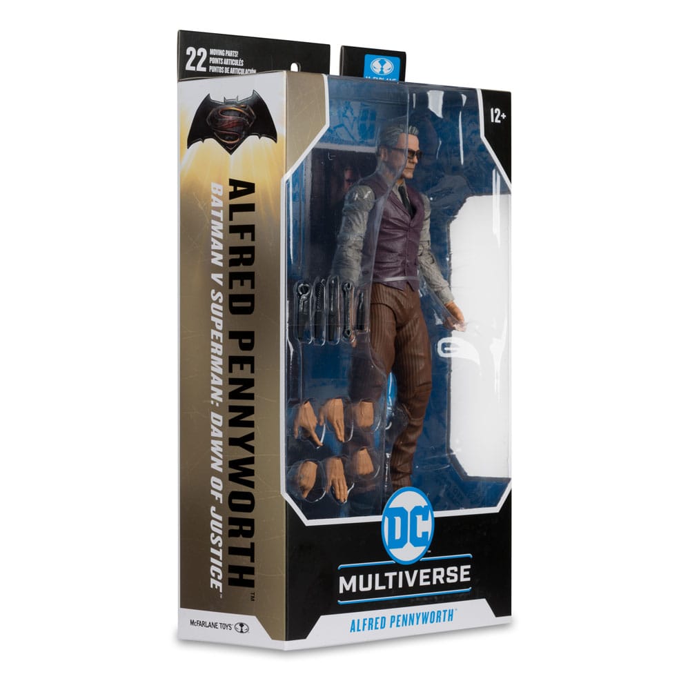 Batman v Superman: Dawn of Justice DC Multiverse Actionfigur Alfred Pennyworth 18 cm Image 8