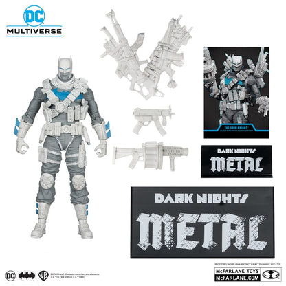 DC Multiverse Actionfigur The Grim Knight (Dark Nights Metal) (Black & White Accent Edition) (Gold Label) 18 cm Image 3