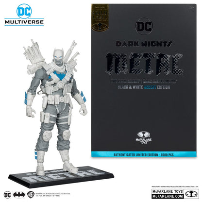 DC Multiverse Actionfigur The Grim Knight (Dark Nights Metal) (Black & White Accent Edition) (Gold Label) 18 cm Image 5