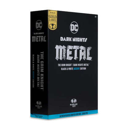 DC Multiverse Actionfigur The Grim Knight (Dark Nights Metal) (Black & White Accent Edition) (Gold Label) 18 cm Image 9