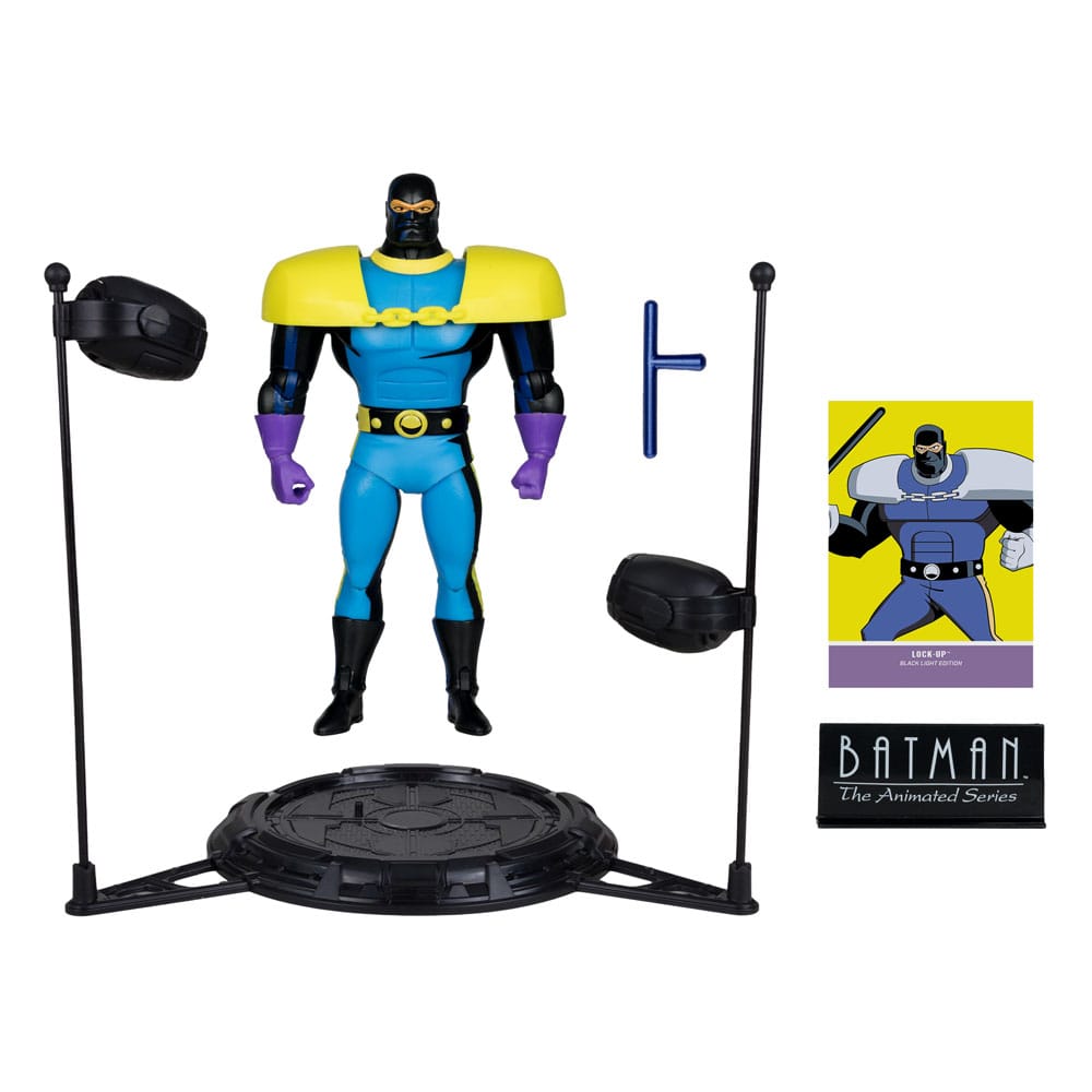 Batman: The Animated Series DC Direct Build-A Actionfigur Wave 5 Lock-Up Black Light Edition (Gold Label) 15 cm Image 3