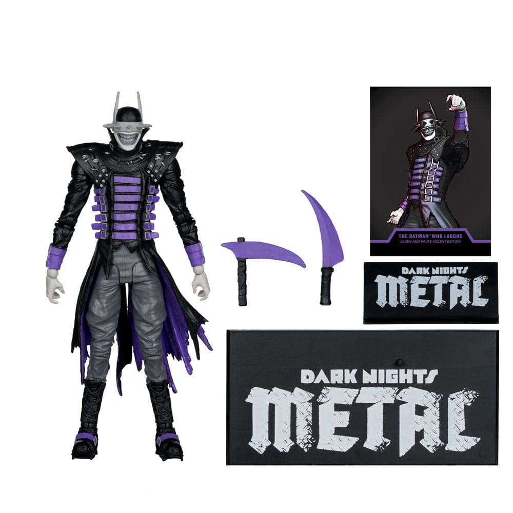 DC Multiverse Actionfigur The Batman Who Laughs (B&W with accent) (Gold Label) 18 cm Image 3