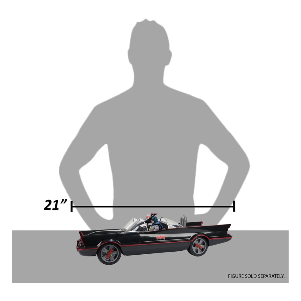 Batman (1966) DC Multiverse Fahrzeug Batmobil 53 cm Image 6