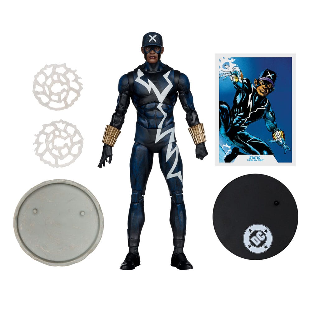 DC Multiverse Actionfigur Static Shock (Trial by Fire) (Gold Label) 18 cm Image 2