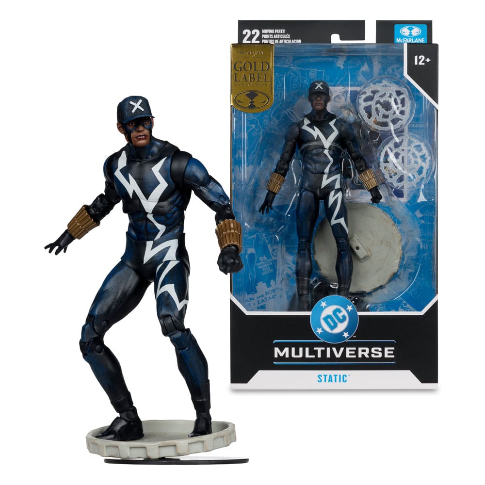 DC Multiverse Actionfigur Static Shock (Trial by Fire) (Gold Label) 18 cm Image 4