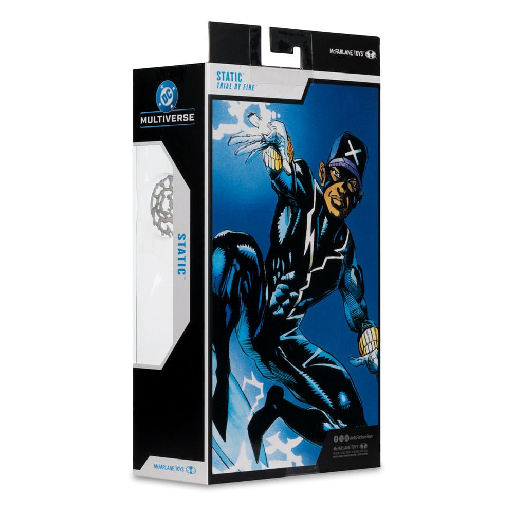 DC Multiverse Actionfigur Static Shock (Trial by Fire) (Gold Label) 18 cm Image 9