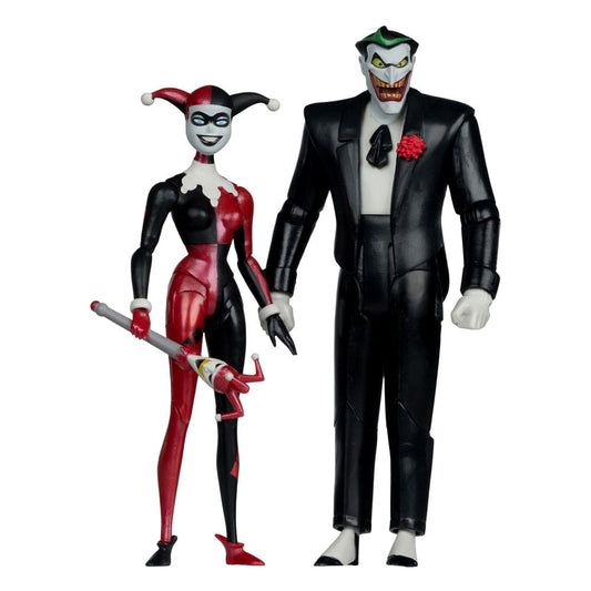 Batman: The Animated Series DC Direct Actionfiguren Harley Quinn & The Joker (Mad Love) (Gold Label) 18 cm Image 1