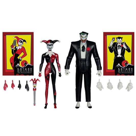 Batman: The Animated Series DC Direct Actionfiguren Harley Quinn & The Joker (Mad Love) (Gold Label) 18 cm Image 2