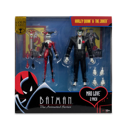 Batman: The Animated Series DC Direct Actionfiguren Harley Quinn & The Joker (Mad Love) (Gold Label) 18 cm Image 6