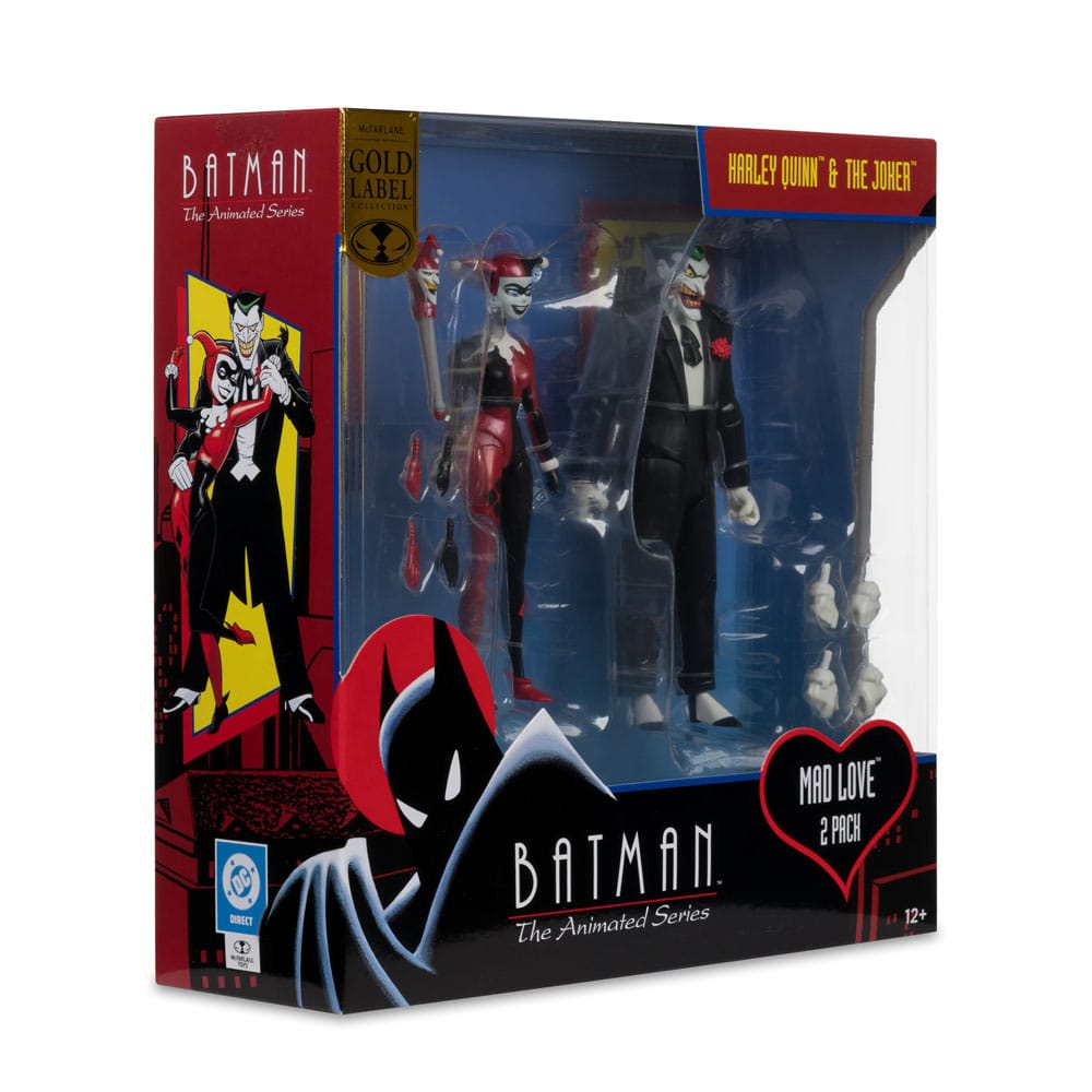 Batman: The Animated Series DC Direct Actionfiguren Harley Quinn & The Joker (Mad Love) (Gold Label) 18 cm Image 7