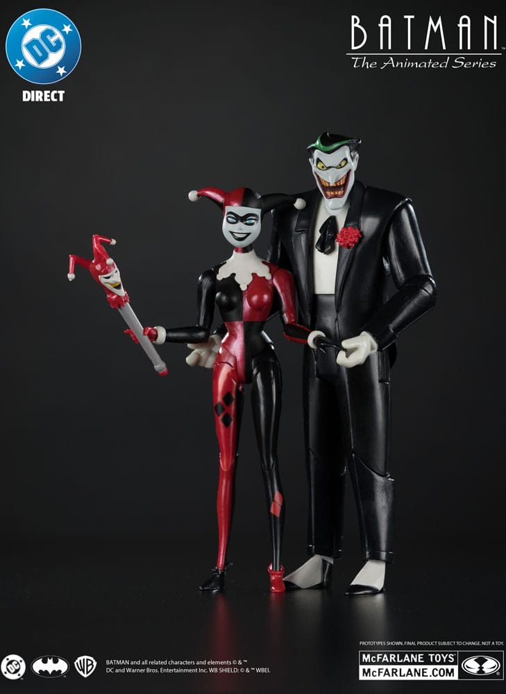 Batman: The Animated Series DC Direct Actionfiguren Harley Quinn & The Joker (Mad Love) (Gold Label) 18 cm Image 9