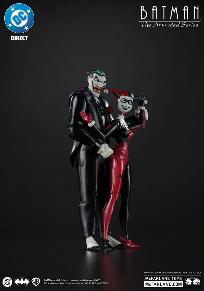 Batman: The Animated Series DC Direct Actionfiguren Harley Quinn & The Joker (Mad Love) (Gold Label) 18 cm Image 10