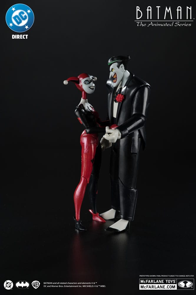 Batman: The Animated Series DC Direct Actionfiguren Harley Quinn & The Joker (Mad Love) (Gold Label) 18 cm Image 12