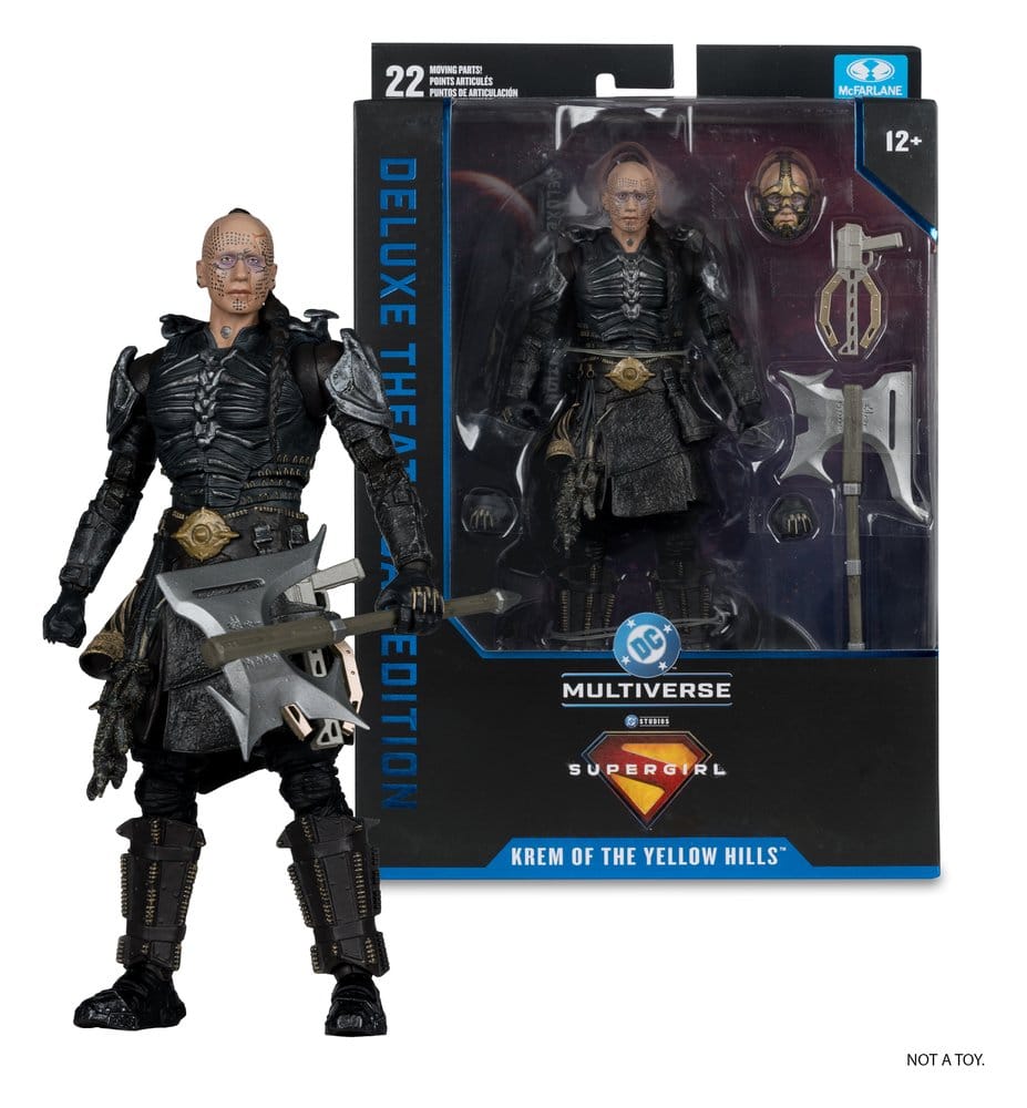 Supergirl (2026) DC Theatrical Deluxe Edition Actionfigur Krem of the Yellow Hills 18 cm Image 4