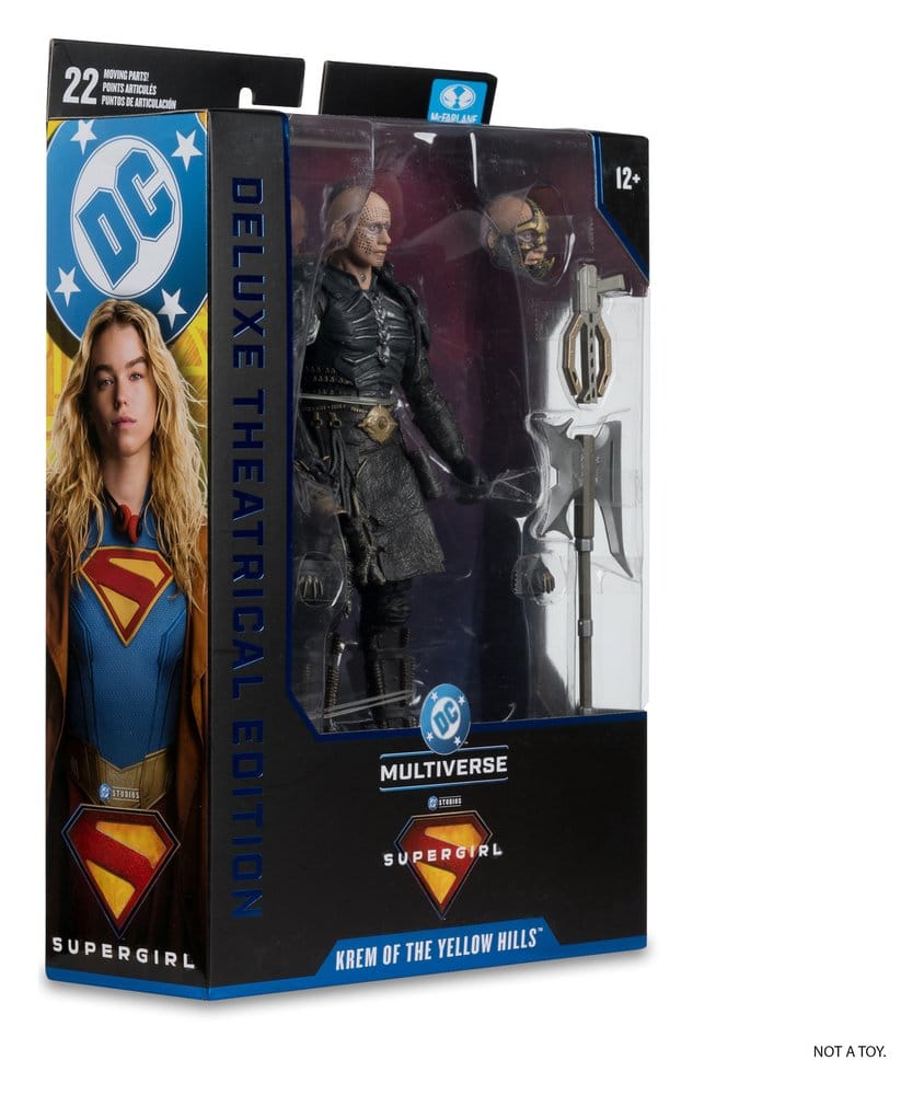 Supergirl (2026) DC Theatrical Deluxe Edition Actionfigur Krem of the Yellow Hills 18 cm Image 8
