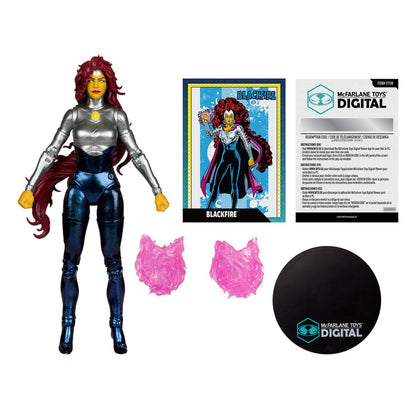 DC Direct McFarlane Toys Digital Actionfigur Blackfire (The New Teen Titans) 18 cm Image 3