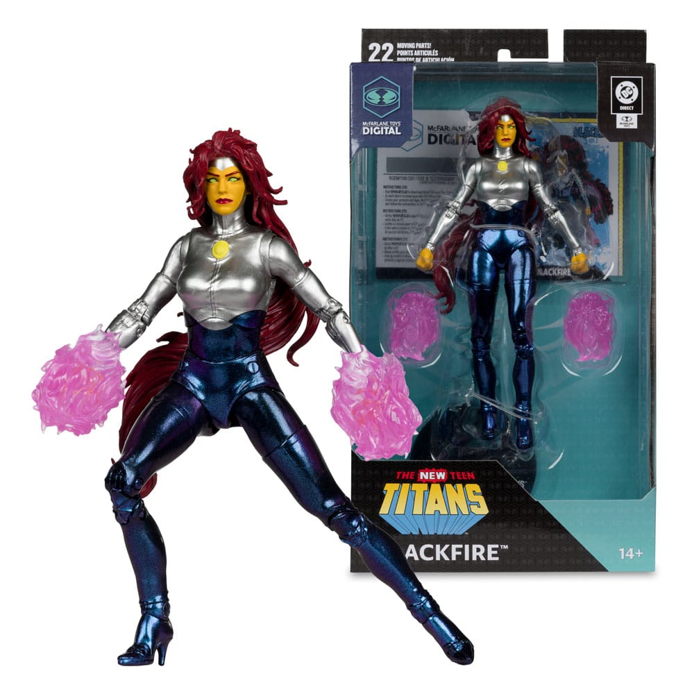 DC Direct McFarlane Toys Digital Actionfigur Blackfire (The New Teen Titans) 18 cm Image 5