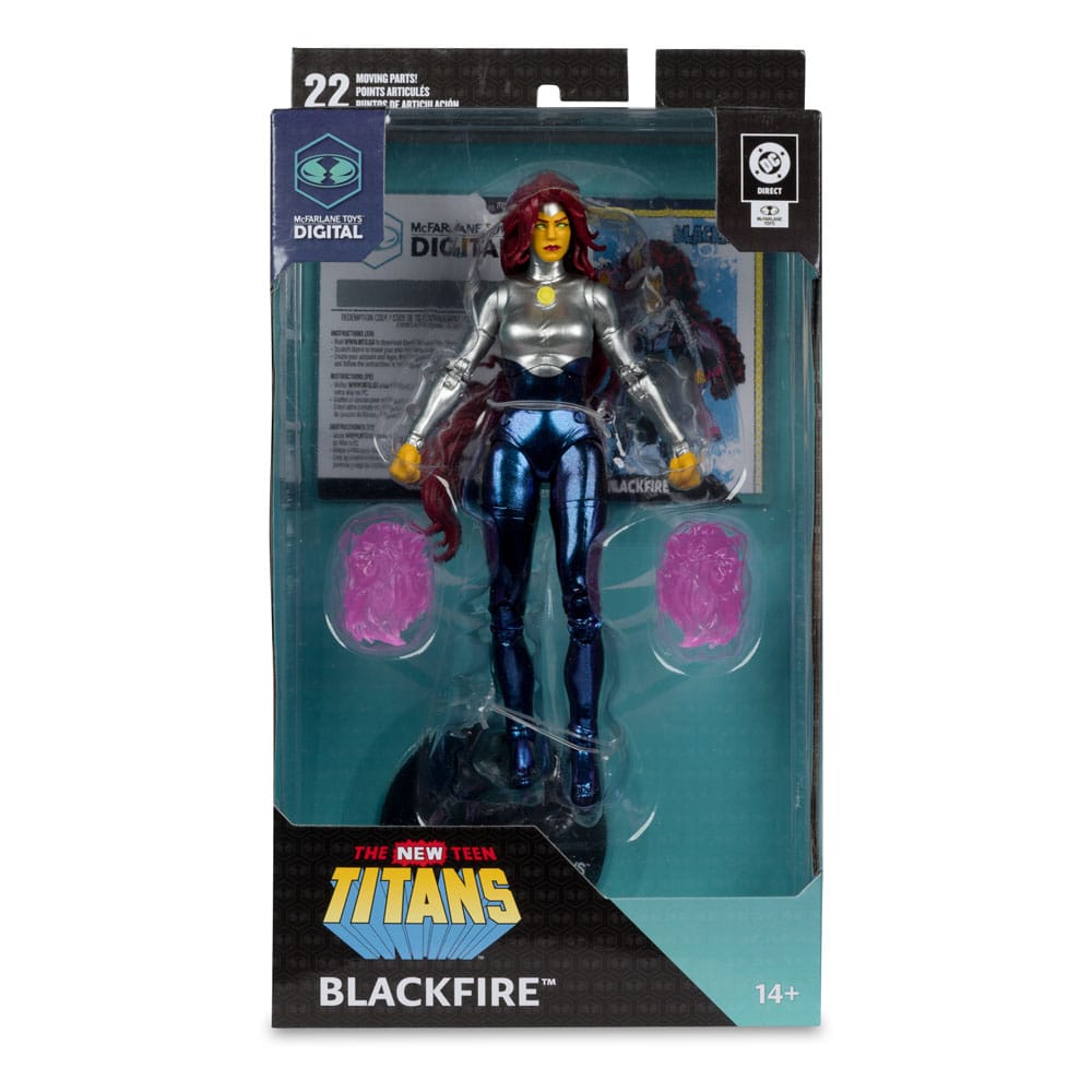 DC Direct McFarlane Toys Digital Actionfigur Blackfire (The New Teen Titans) 18 cm Image 7