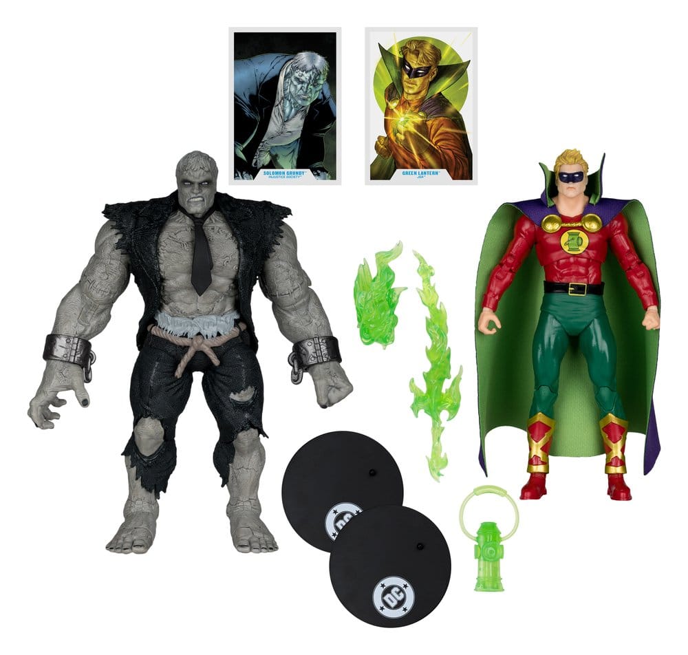 DC Multiverse Actionfiguren 2er-Pack Solomon Grundy vs Green Lantern 18 cm Image 2