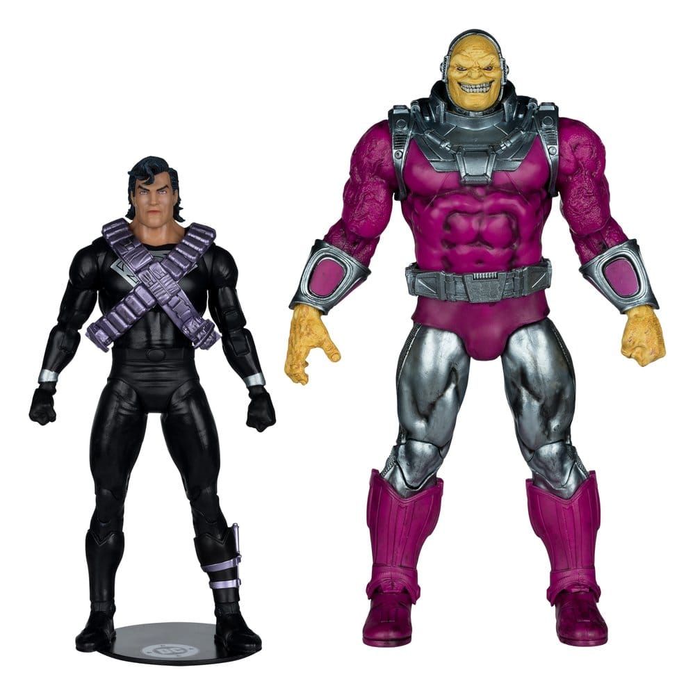 DC Multiverse Megafig Actionfigur 2er Pack Mongul vs Superman (Return of Superman) 25 cm Image 6