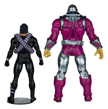 DC Multiverse Megafig Actionfigur 2er Pack Mongul vs Superman (Return of Superman) 25 cm Image 7