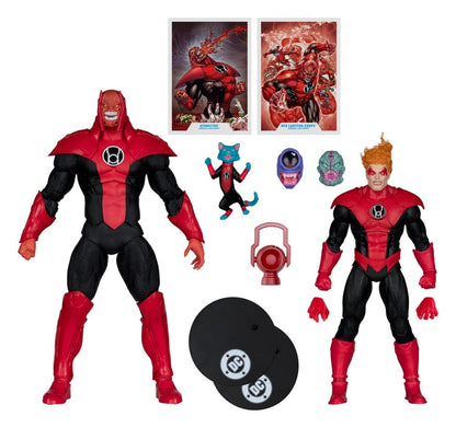 DC Multiverse Actionfiguren 2er-Pack Atrocitus and Red Lantern Corps (Green Lantern) 18 cm Image 2