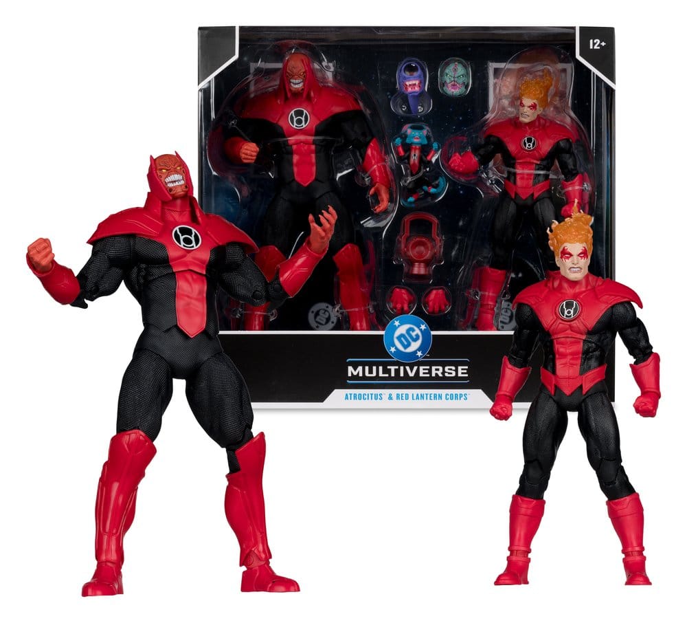 DC Multiverse Actionfiguren 2er-Pack Atrocitus and Red Lantern Corps (Green Lantern) 18 cm Image 5