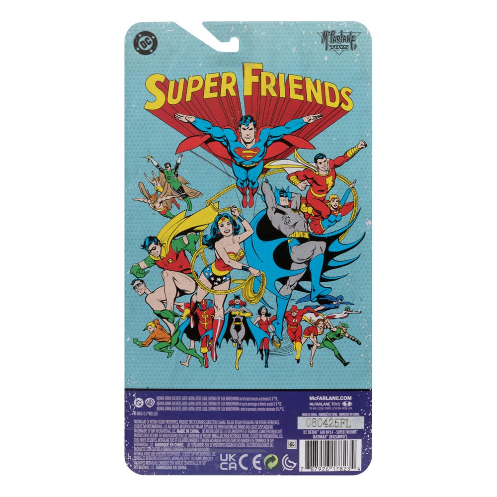 DC Retro Super Friends Actionfigur Bizarro Batman 15 cm Image 8