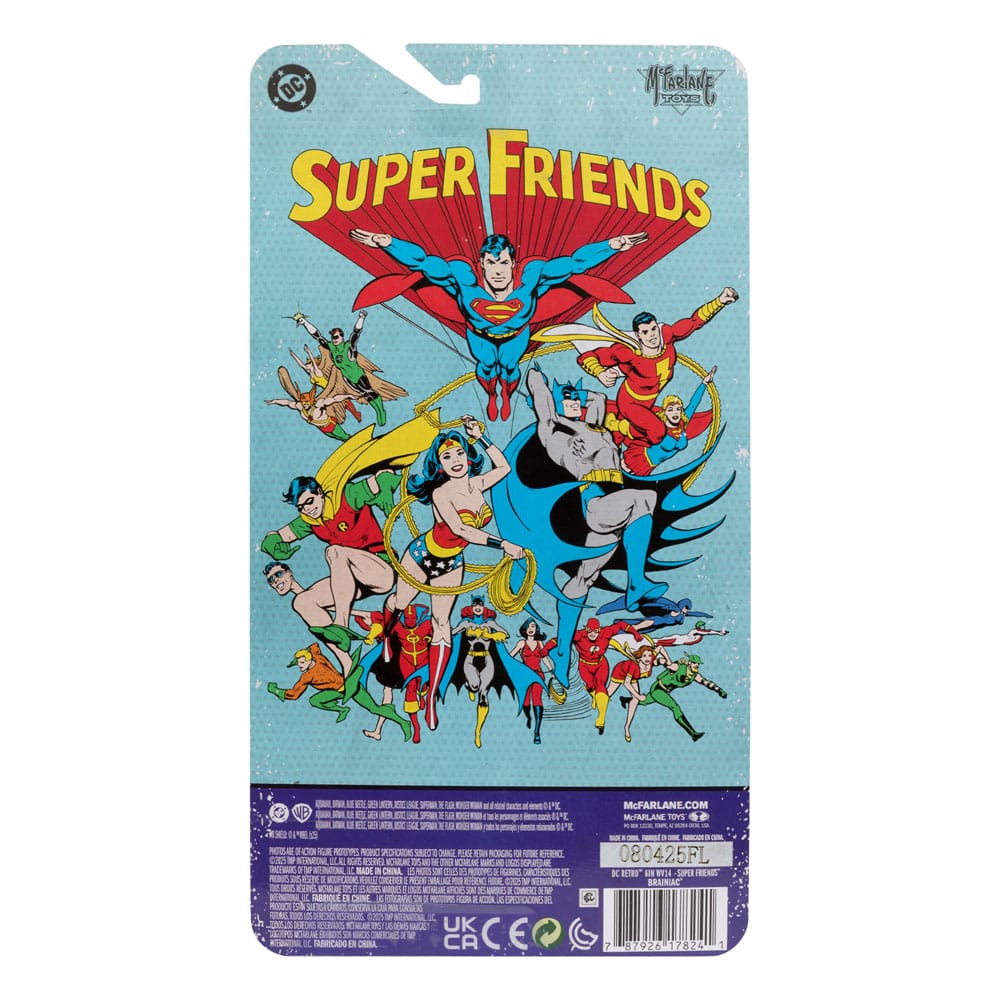 DC Retro Super Friends Actionfigur Brainiac 15 cm Image 8