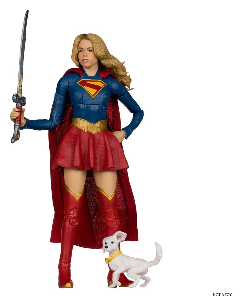 Supergirl (2026) DC Theatrical Deluxe Edition Actionfigur Supergirl & Baby Krypto 17 cm Image 1