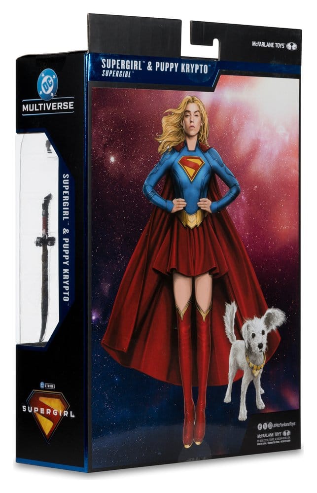 Supergirl (2026) DC Theatrical Deluxe Edition Actionfigur Supergirl & Baby Krypto 17 cm Image 9