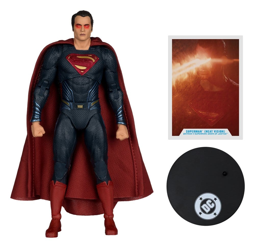 Batman v Superman: Dawn of Justice (2016)  DC Theatrical Edition Actionfigur Superman (Heat Vision) 19 cm Image 2