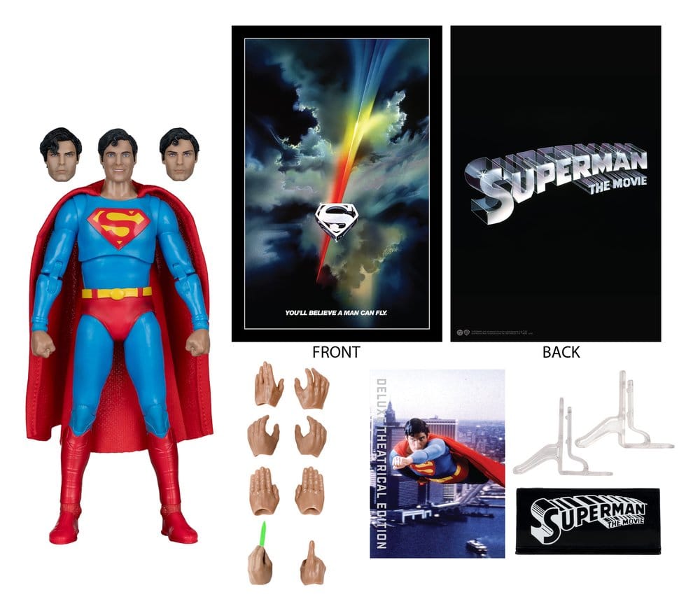 Superman (1978) DC Multiverse Deluxe Theatrical Edition Actionfigur Superman 19 cm Image 3