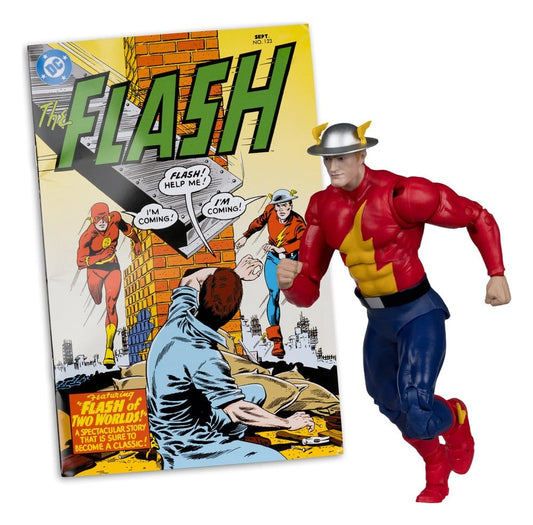 DC Direct Page Punchers Actionfigur The Flash Jay Garrick (The Flash #123) (Red Platinum Edition) 18 cm Image 2