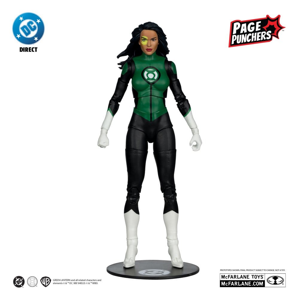 DC Direct Page Punchers Actionfigur Jessica Cruz (Green Lanterns # 48) (Red Platinum Edition) 18 cm Image 5