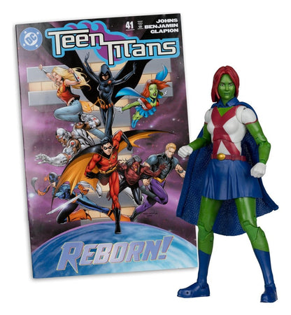 DC Direct Page Punchers Actionfigur Miss Martian (Teen Titans #41) (Red Platinum Edition) 17 cm Image 2