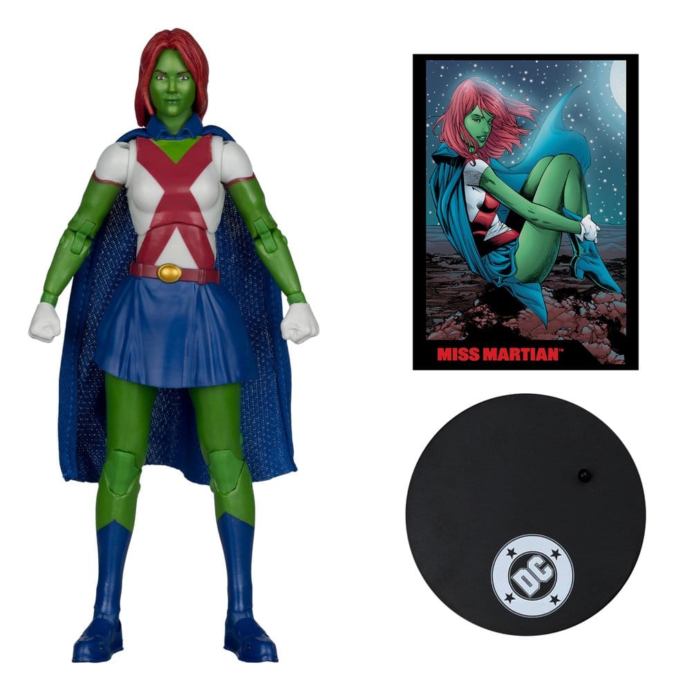 DC Direct Page Punchers Actionfigur Miss Martian (Teen Titans #41) (Red Platinum Edition) 17 cm Image 3