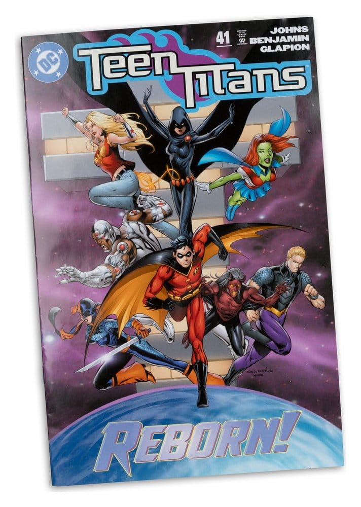 DC Direct Page Punchers Actionfigur Miss Martian (Teen Titans #41) (Red Platinum Edition) 17 cm Image 7