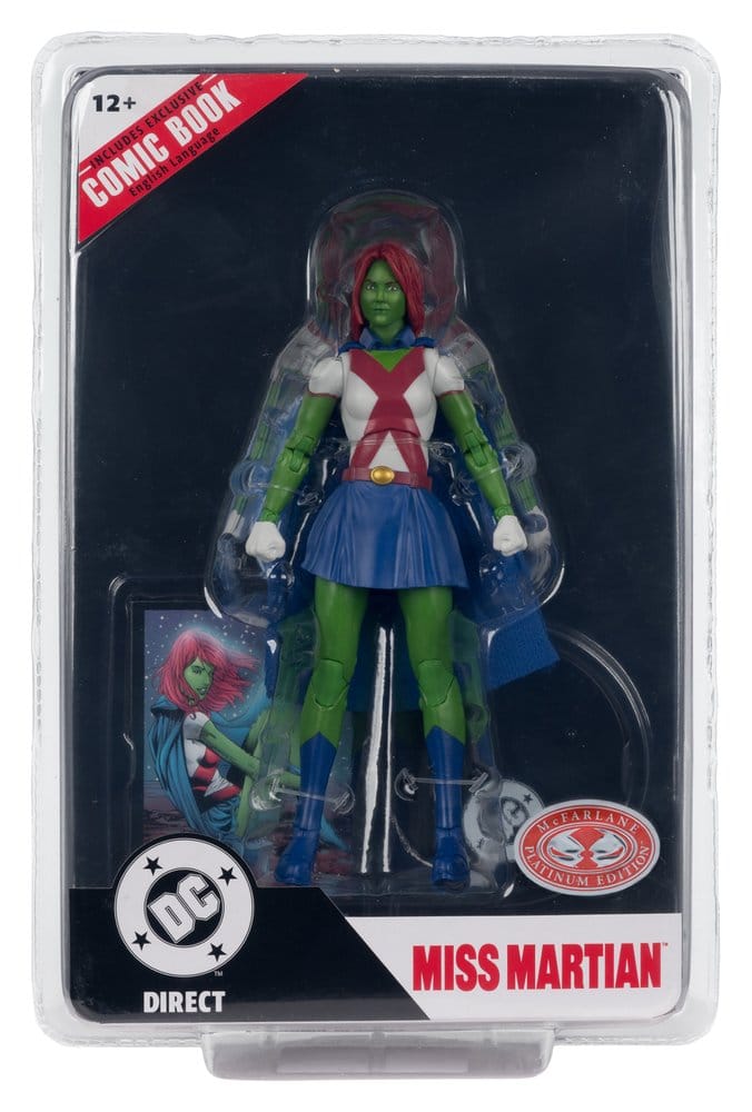 DC Direct Page Punchers Actionfigur Miss Martian (Teen Titans #41) (Red Platinum Edition) 17 cm Image 8