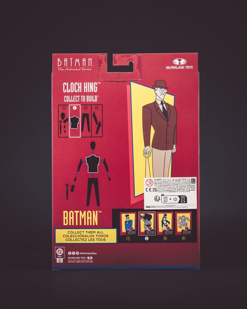 Batman: The Animated Series DC Direct Build-A Actionfigur Wave 7 Batman (Alternate Expressions) (Platinum Edition) 15 cm Image 2