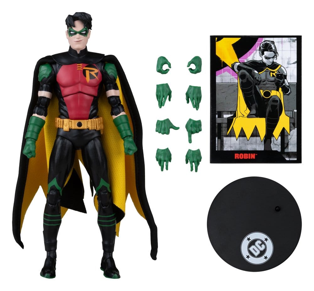 DC Direct Page Punchers Actionfigur Robin Tim Drake (Nightwing #81) (Red Platinum Edition) 18 cm Image 3