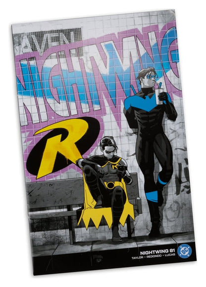 DC Direct Page Punchers Actionfigur Robin Tim Drake (Nightwing #81) (Red Platinum Edition) 18 cm Image 7