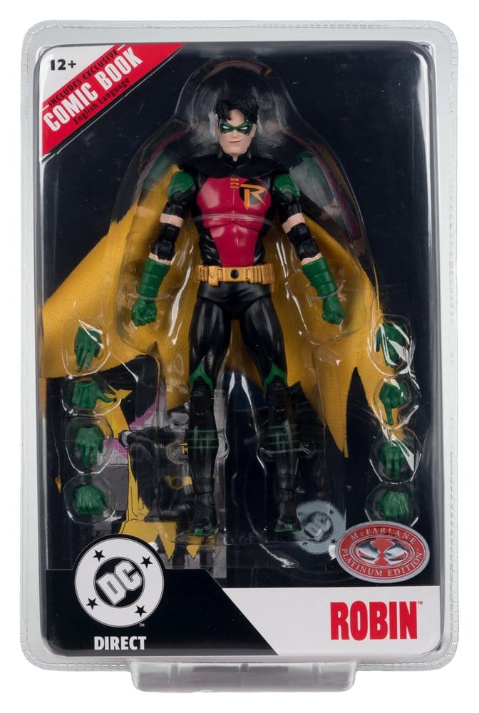 DC Direct Page Punchers Actionfigur Robin Tim Drake (Nightwing #81) (Red Platinum Edition) 18 cm Image 8