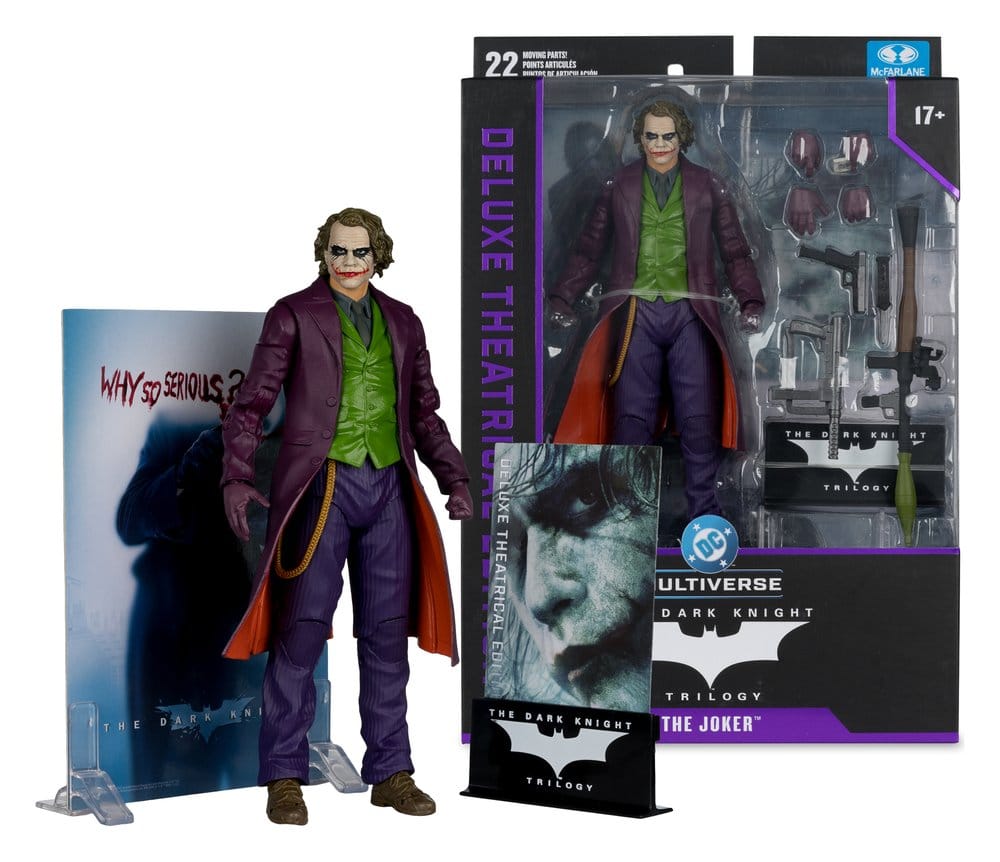 The Dark Knight DC Multiverse Deluxe Theatrical Edition Actionfigur Joker 18 cm Image 5